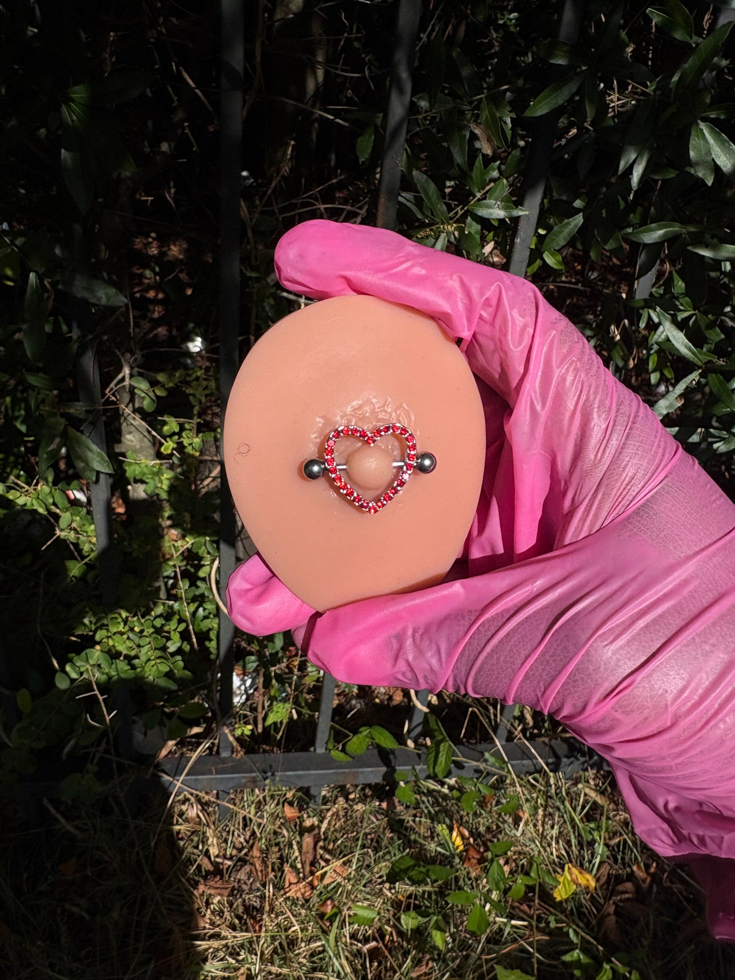 Chrome Crush Nipple Ring❤️