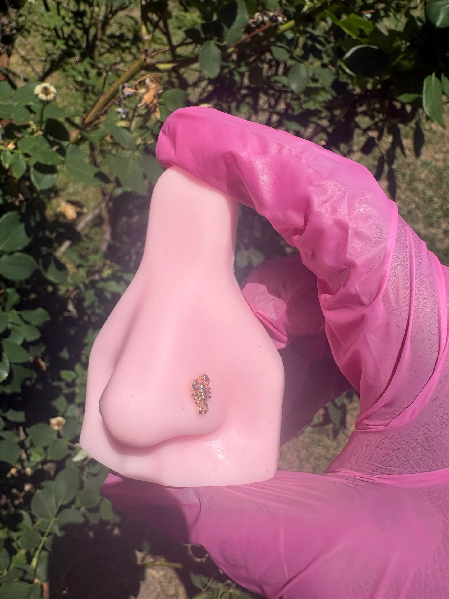 Scorpio babe nose ring