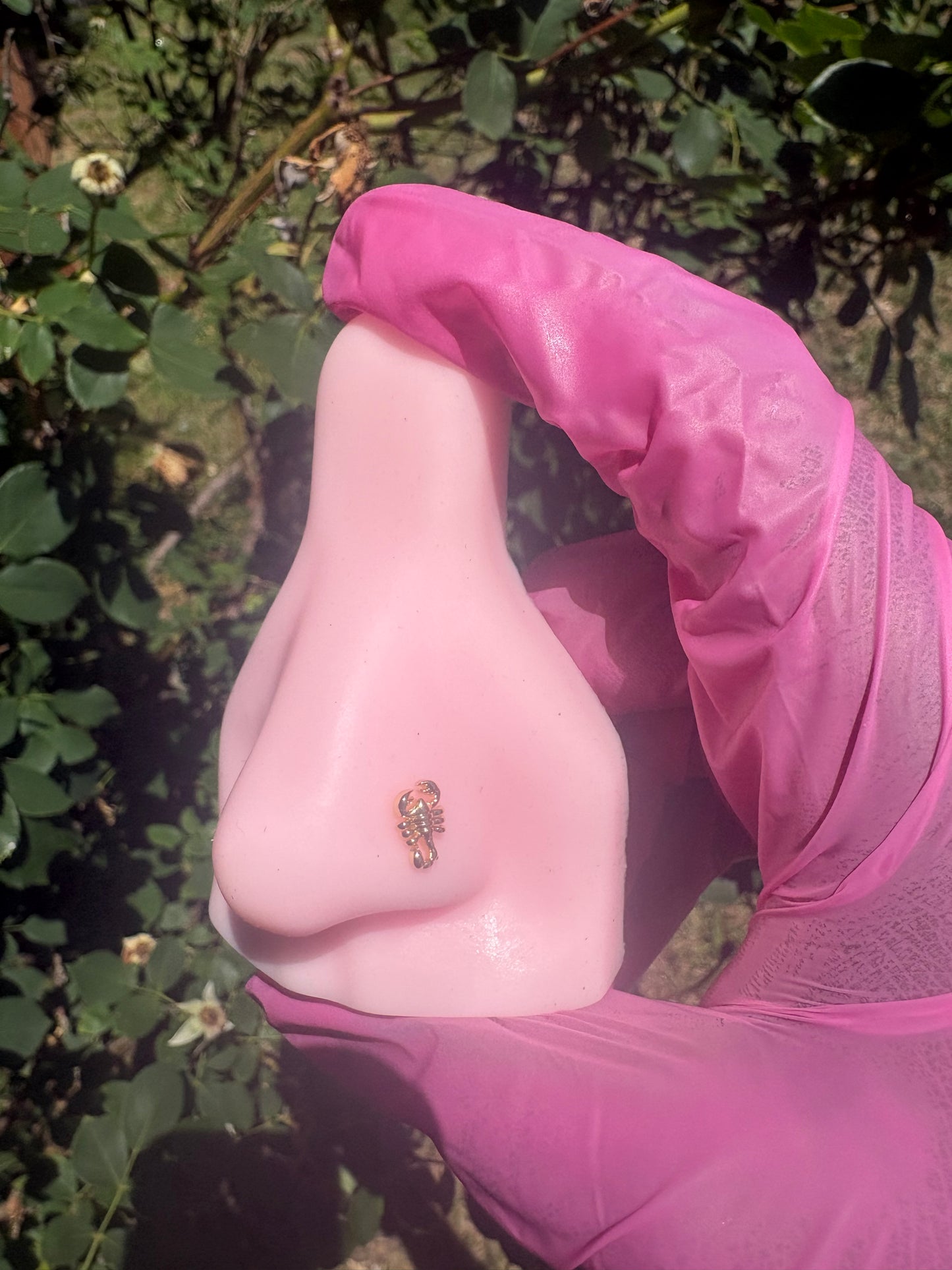 Scorpio babe nose ring