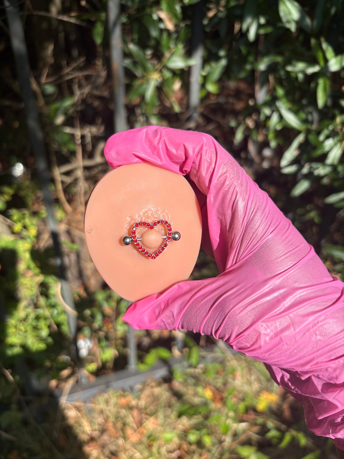 Chrome Crush Nipple Ring❤️